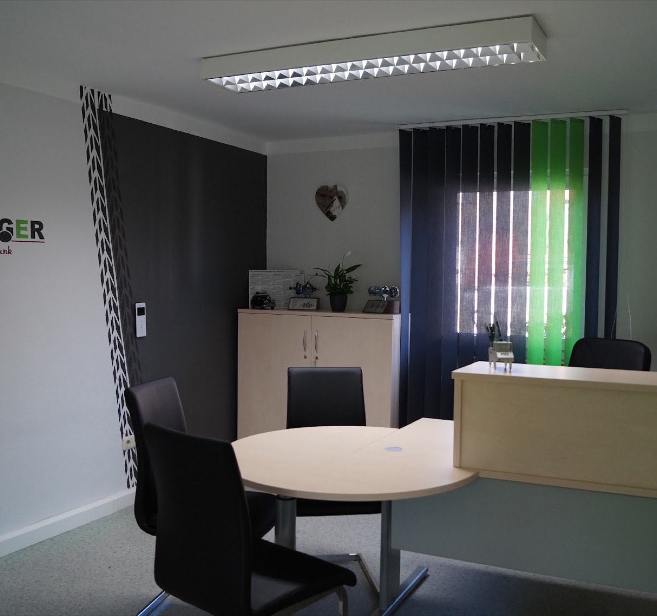Anmeldung und Büro der Fahrschule